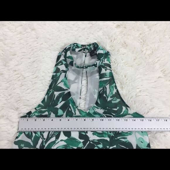 Lulu’s Green Tropical Palm Frond Dress Size XS - Picture 4 of 6